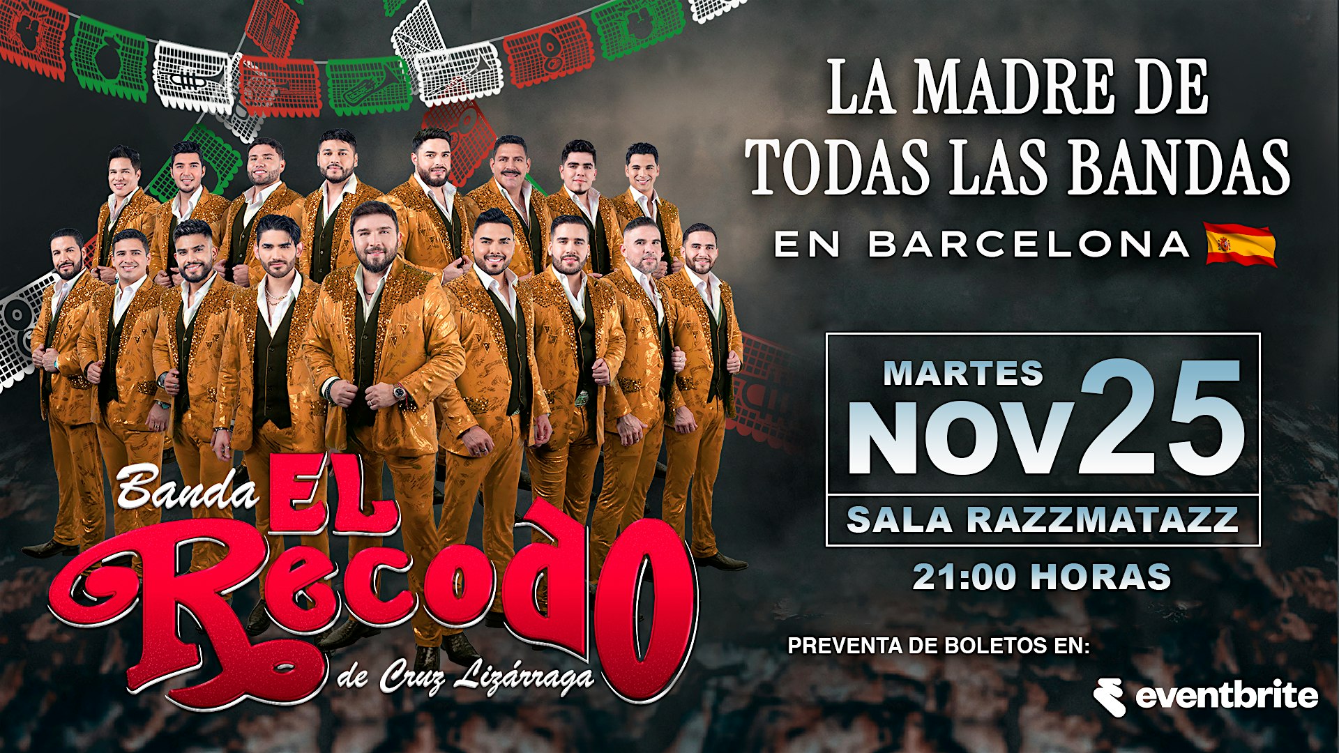 La Banda el Recodo en Barcelona
