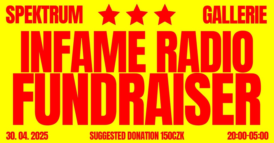 INFAME RADIO FUNDRAISER