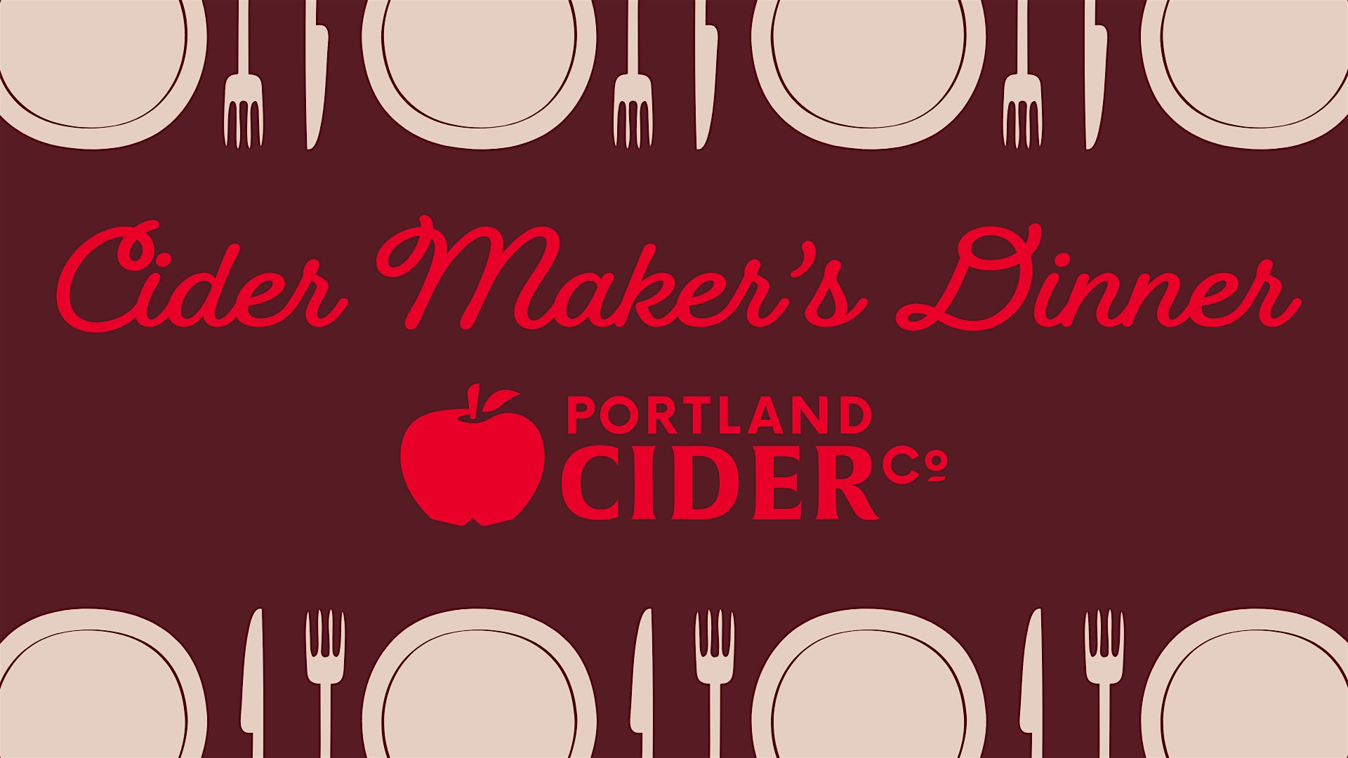 Cider Maker's Dinner at Portland Cider Co.