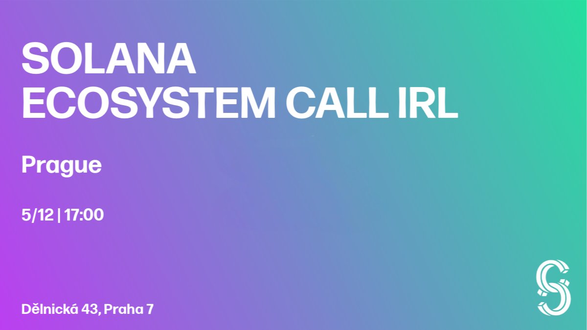 Solana Ecosystem Call IRL