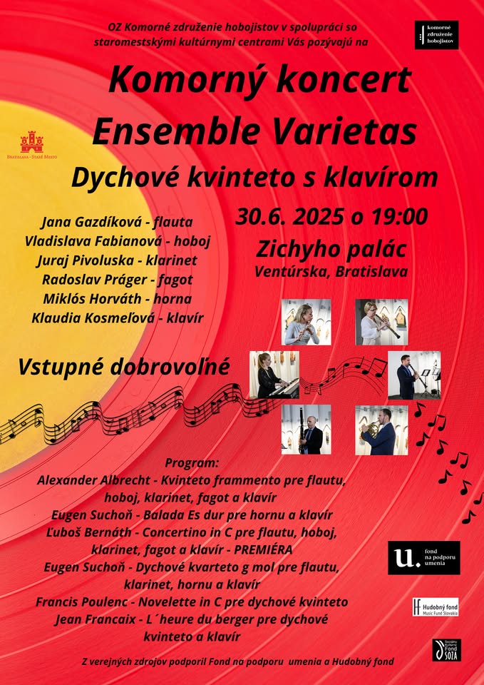 Komorný koncert  Ensemble Varietas