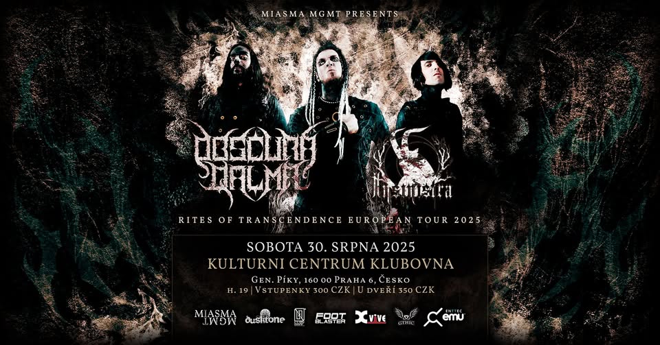 Obscura Qalma + Insinistra @Klubovna | Rites Of Transcendence European Tour 2025