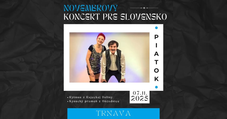 Novembrový koncert pre Slovensko