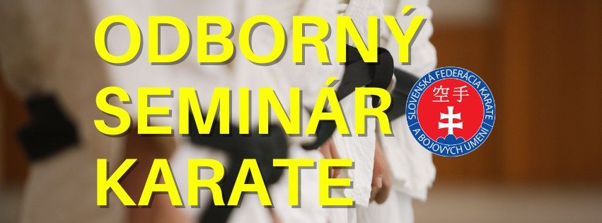 Odborný seminár karate