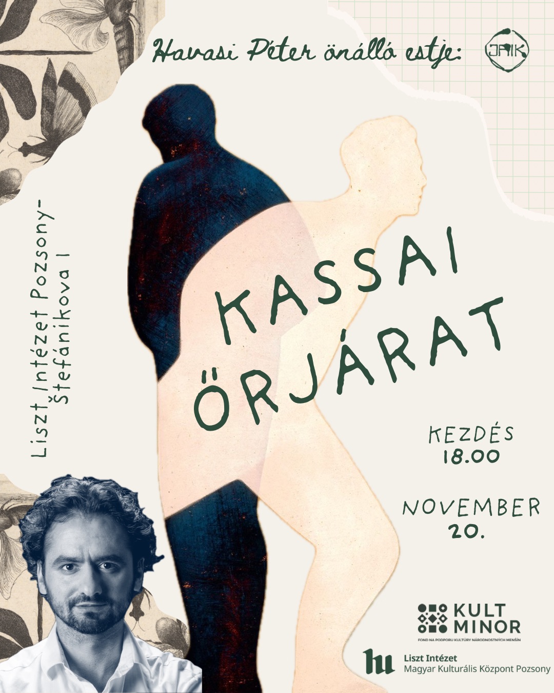 Havasi Péter önálló estje: Őrjárat 🎭