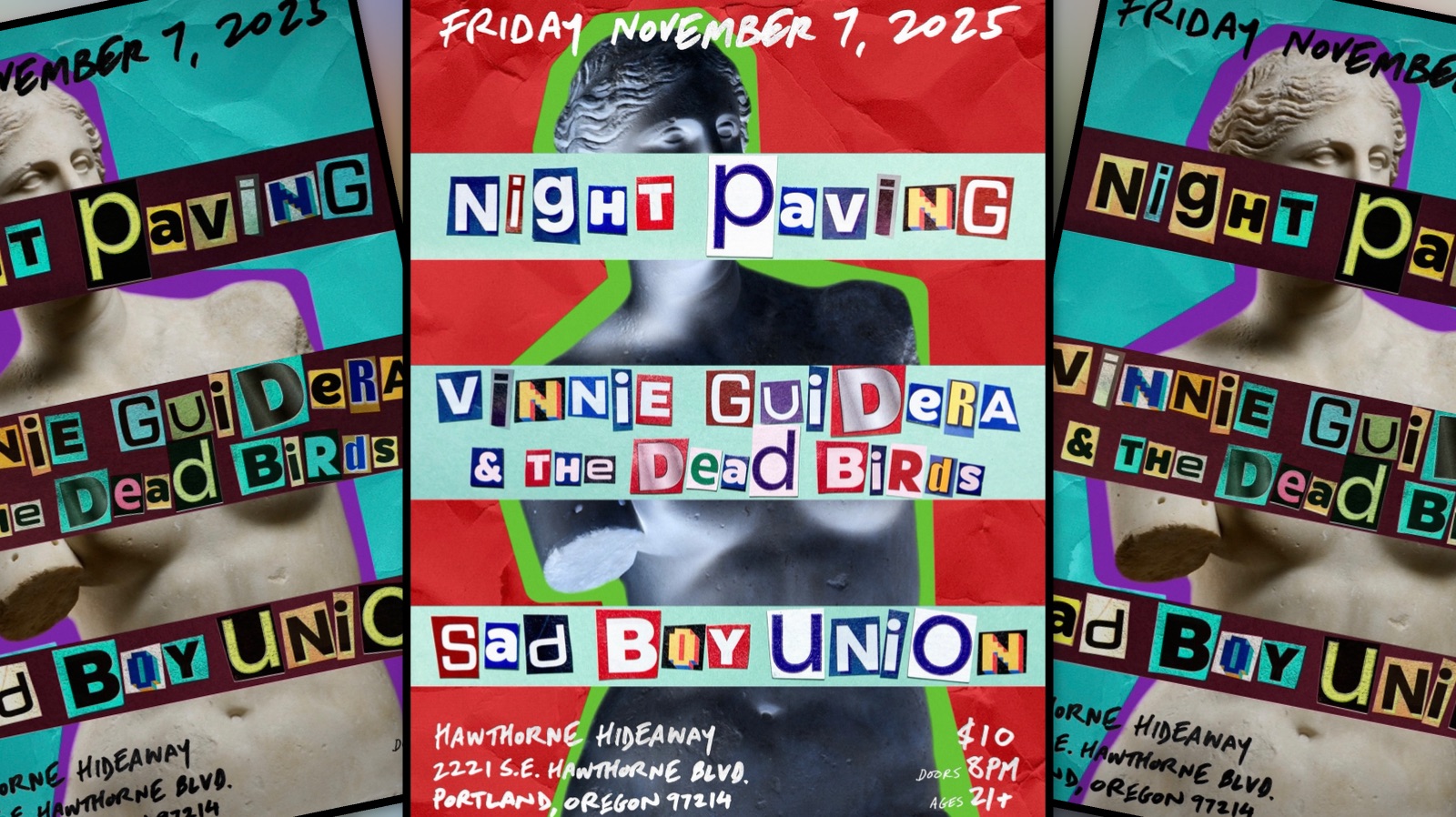 VGDB in PDX with Sad Boy Union & Night Paving