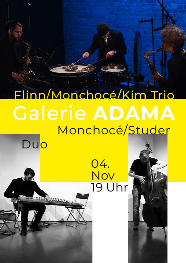 Concert: Monchocé/Studer Duo and  Flinn/Monchocé/Kim Trio