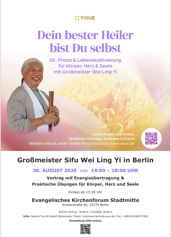 Dein bester Heiler bist du selbst | Berlin