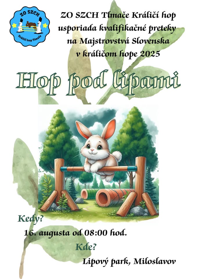 Hop pod lipami 16. 08. 2025