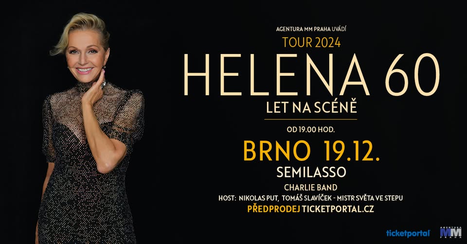 HELENA 60 let na scéně - Brno 19. 12. 2024 (CZ)