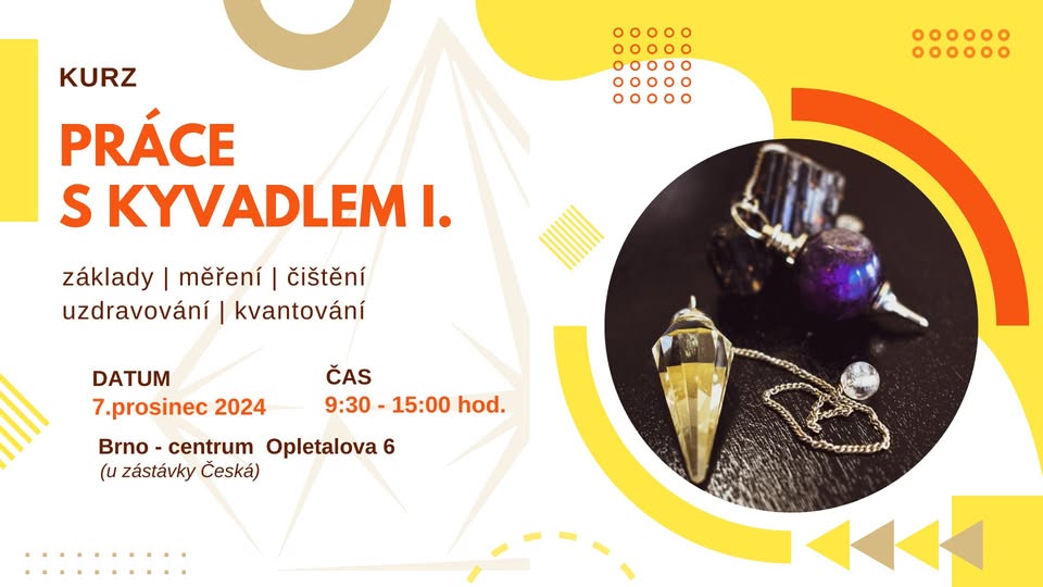 Kurz práce s kyvadlem I.