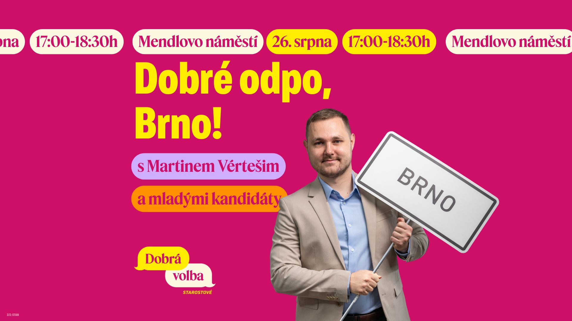 Dobré odpo, Brno! #Mendlovo náměstí