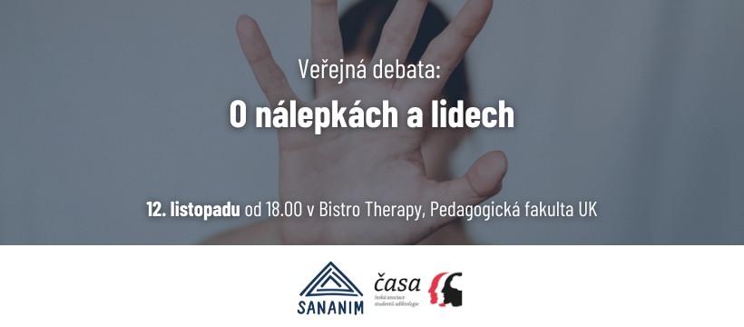 Veřejná debata: O nálepkách a lidech