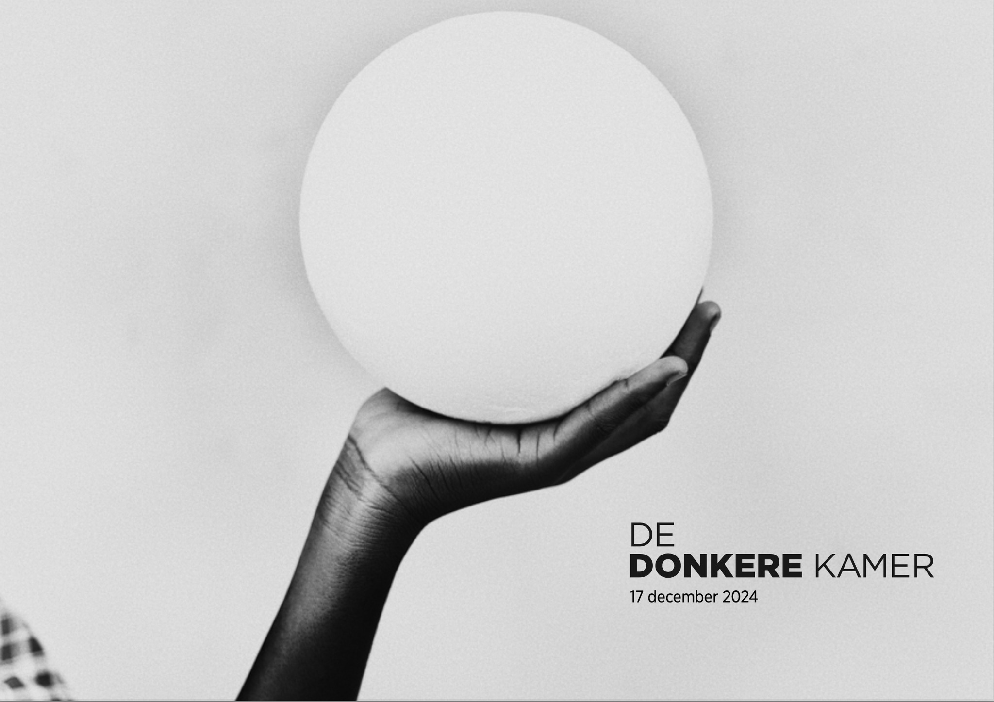 De Donkere Kamer live show Amsterdam
