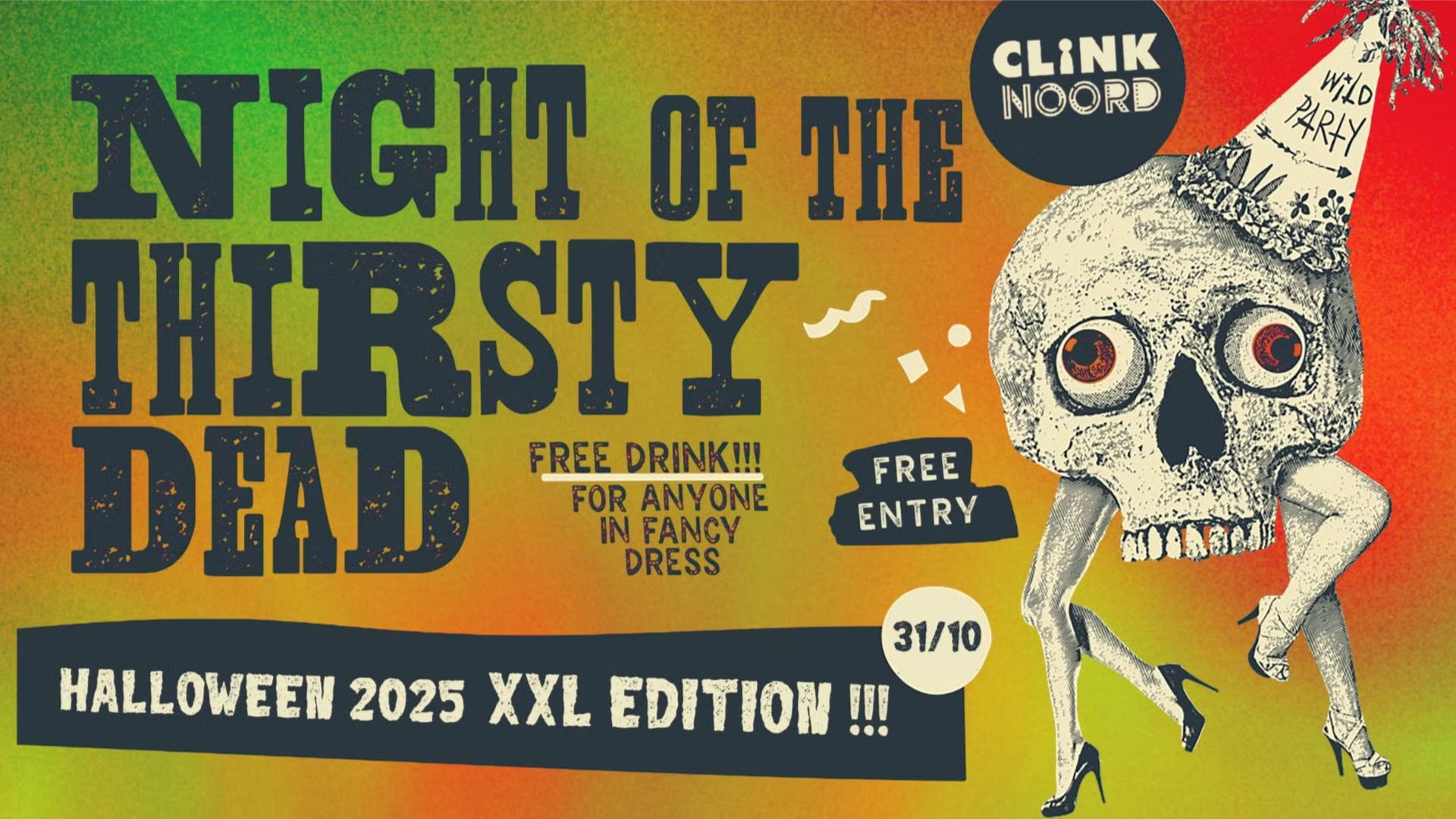 🎃👻 Night of the Thirsty Dead – Halloween Party (XXL meetup edition)