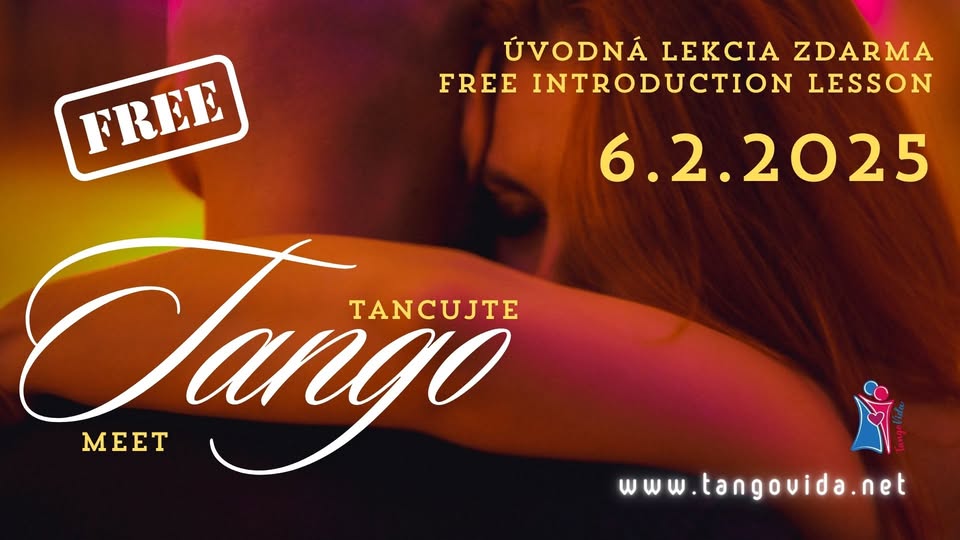 TANGO Úvodná lekcia zdarma / Free intro lesson