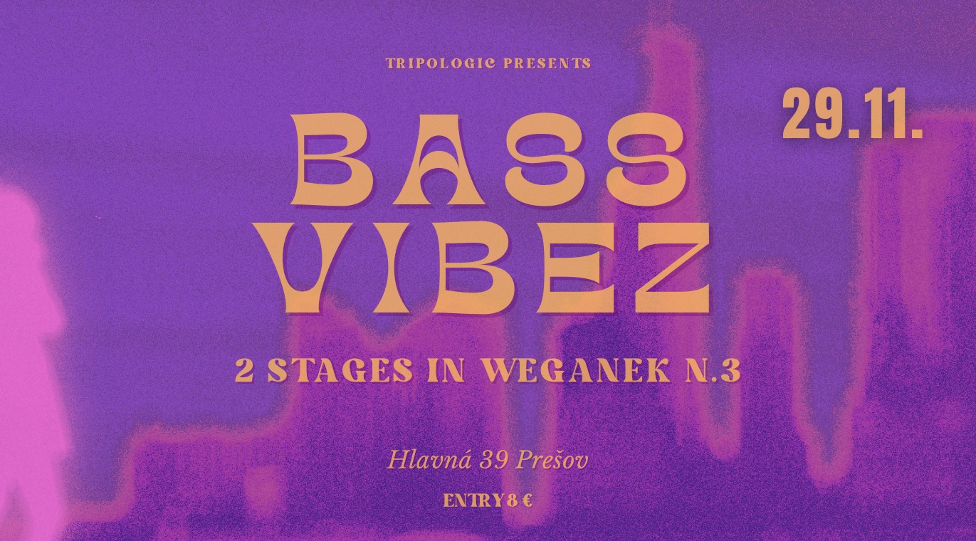BASS VIBEZ in Weganek PREŠOV / 2 STAGES n.3 / 29.11.