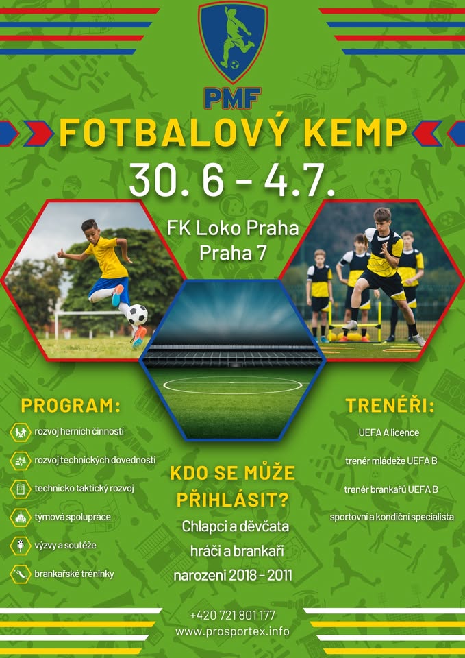 Letní fotbalový kemp