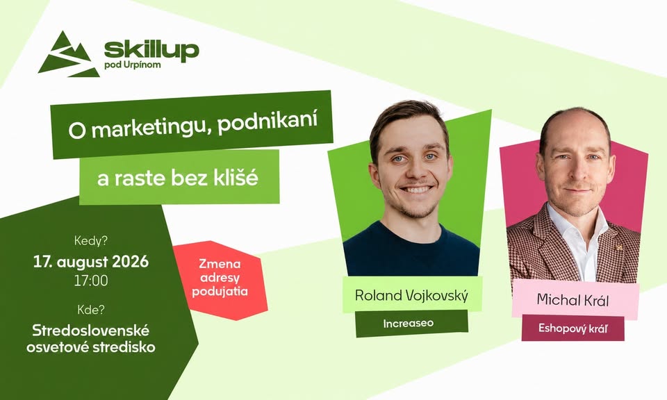 12. Skillup pod Urpínom v Stredoslovenskom osvetovom stredisku.