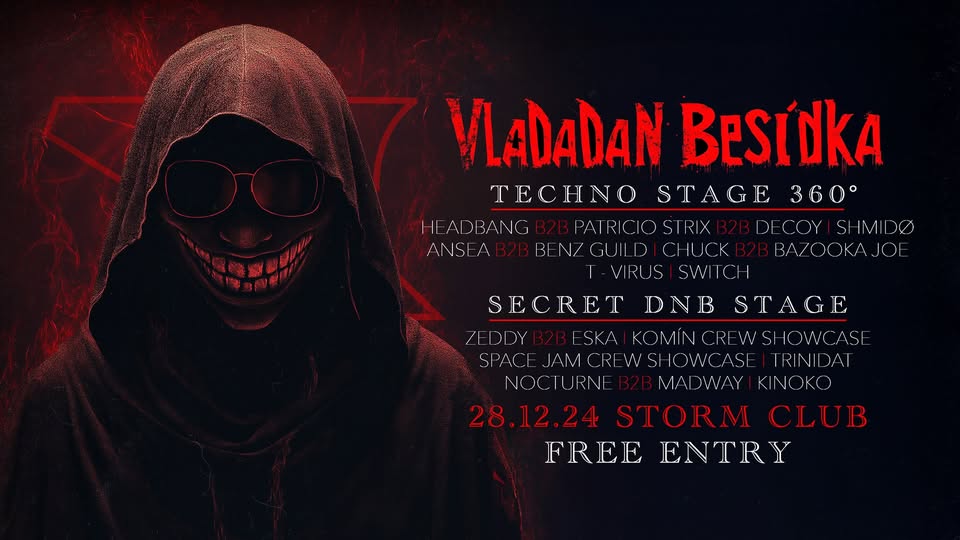 Vladadan Besídka | VSTUP ZDARMA | 2 stage | 28.12.24