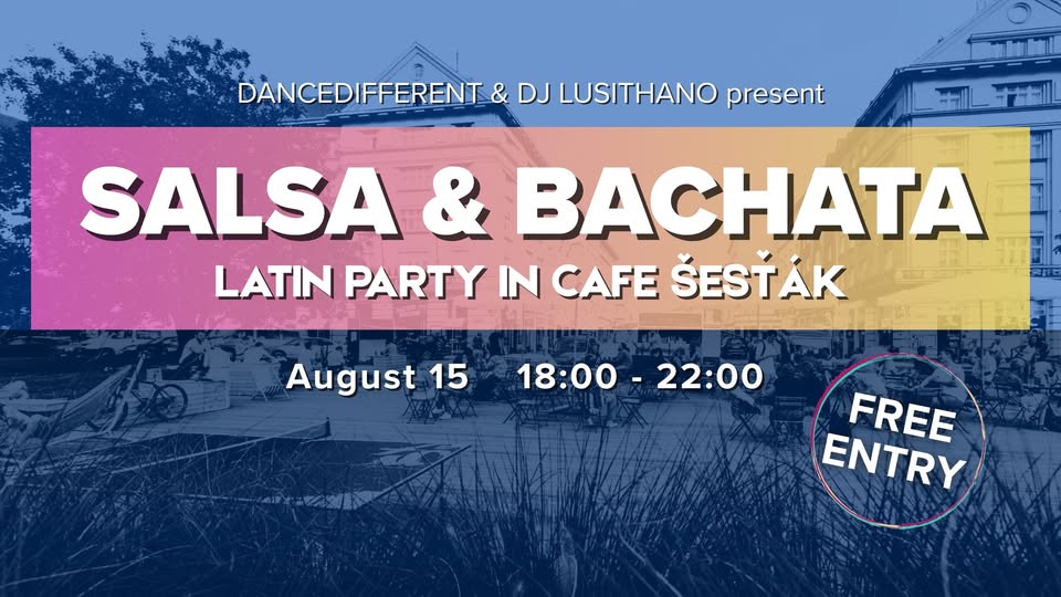 Cuban Salsa & Bachata | Latin Party at Café Šesťák