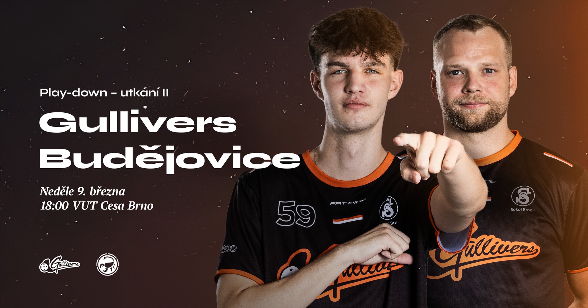 PLAY-DOWN II | Sokol Brno I EMKOCase Gullivers – FBC Štíři Č. Budějovice
