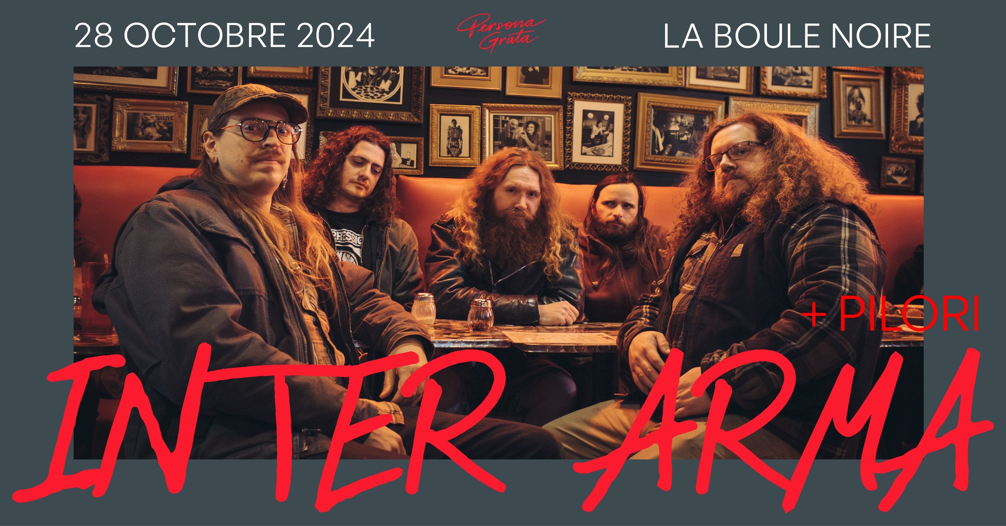 Inter Arma + Pilori @ La Boule Noire // 28.10.2024