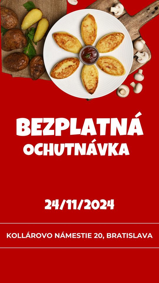 BEZPLATNÁ OCHUTNÁVKA
