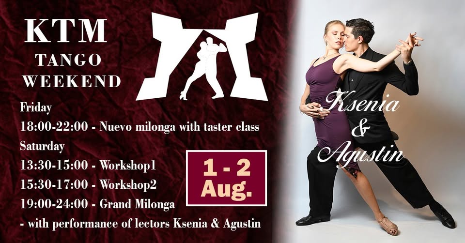 KTM Tango Weekend #1 with Ksenia & Agustin in Dunajská Streda
