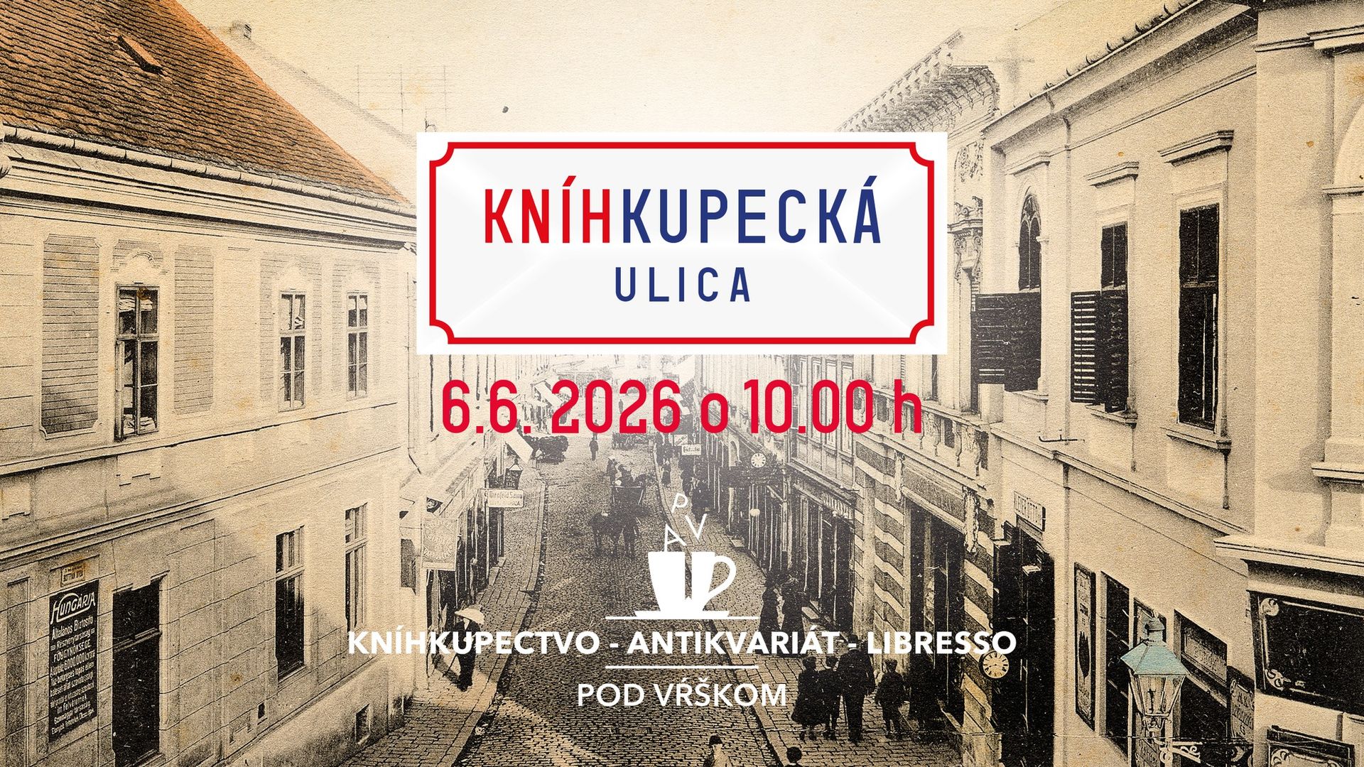 KníhKupecká v sobotu 6. 6. už od rána!