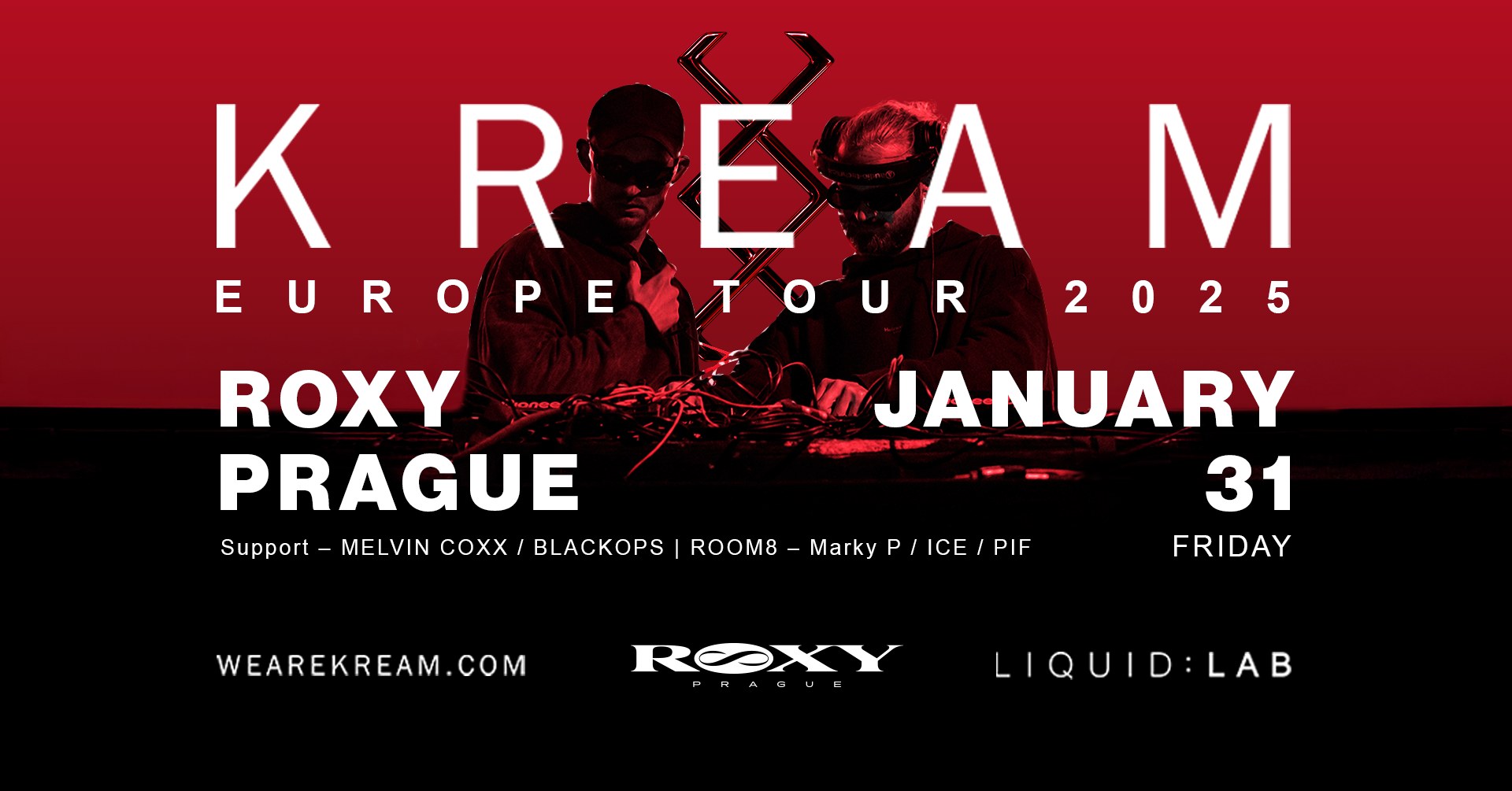 KREAM EUROPE TOUR 2025 ∞ ROXY