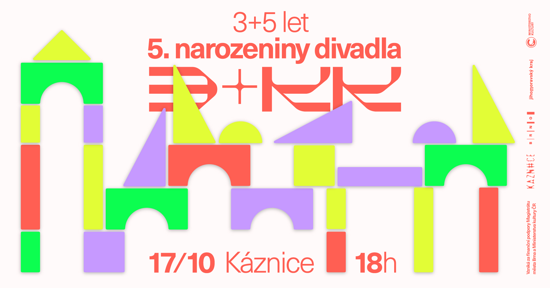 3+5 let: 5. narozeniny Divadla 3+kk