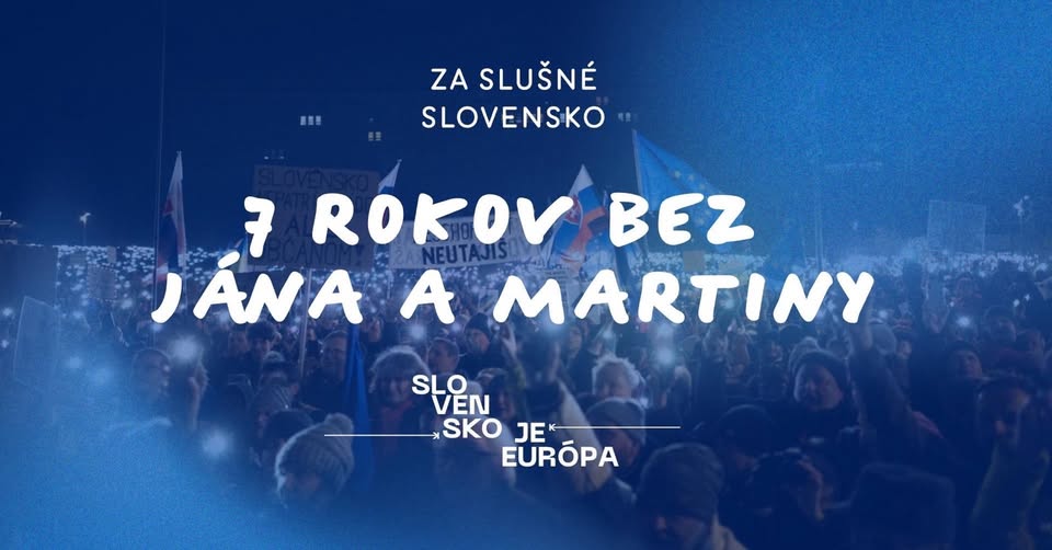 Žilina 7 rokov bez Jána a Martiny - Slovensko je Európa!