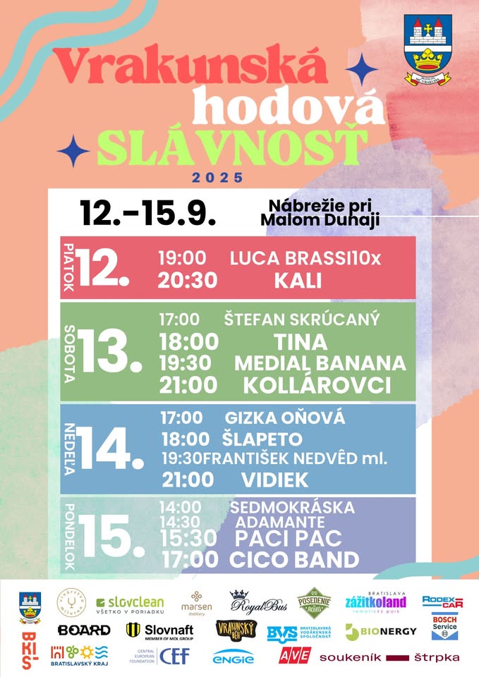 VRAKUNSKÁ HODOVÁ SLÁVNOSŤ 2025