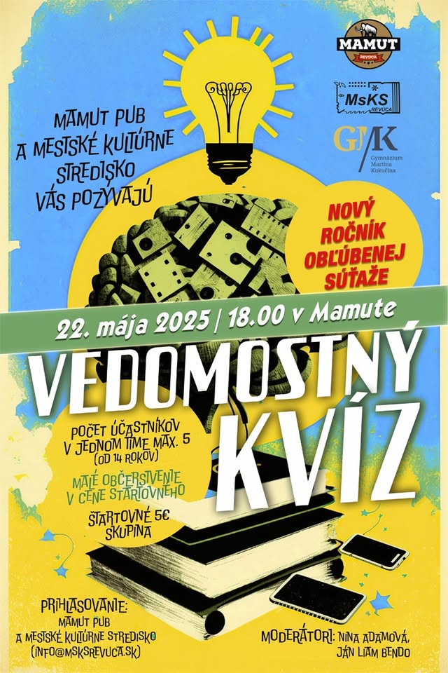 Májový VEDOMOSTNÝ KVÍZ