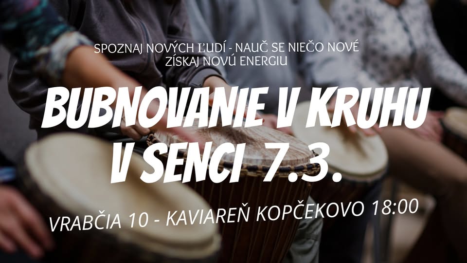 Bubnovanie v kruhu v Senci