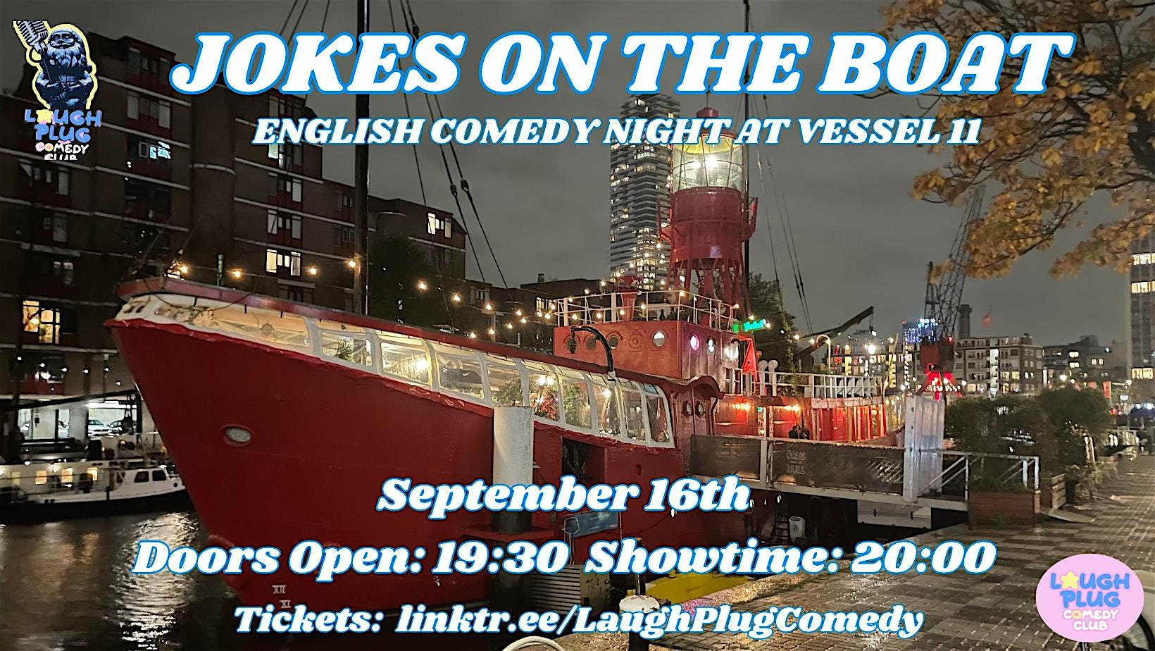 Jokes on the Boat: Stand-Up Comedy in English