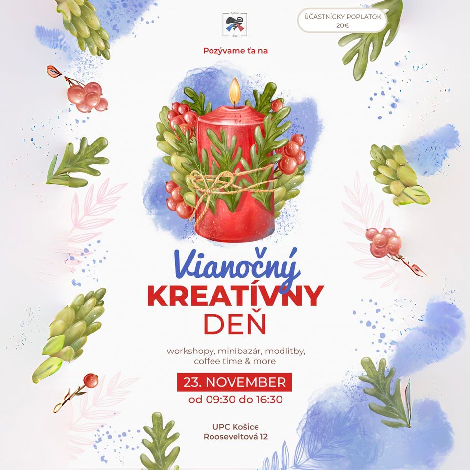 Vianočný kreatívny deň pre ženy 2024