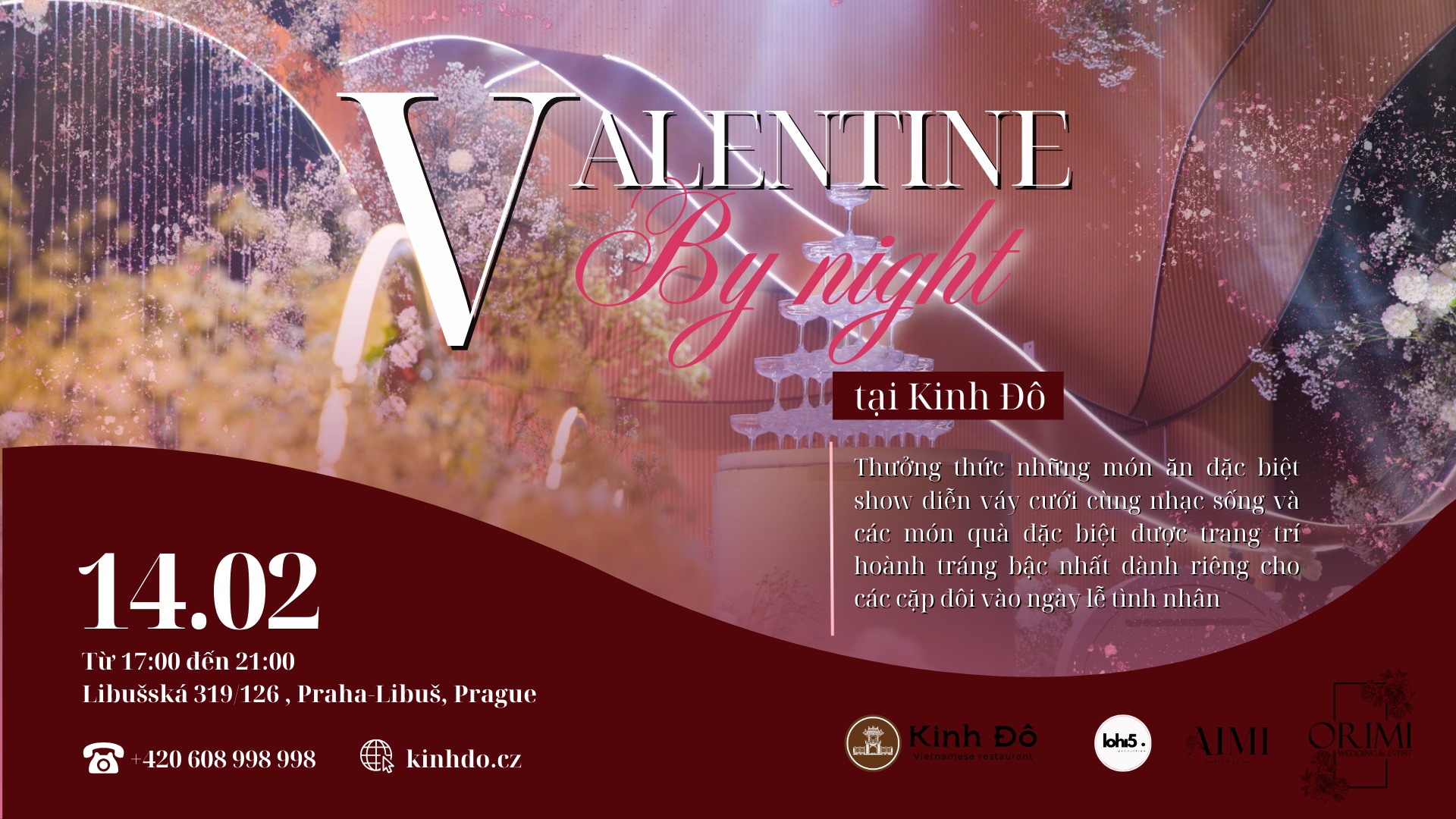 Valentine By Night at Kinh Đô
