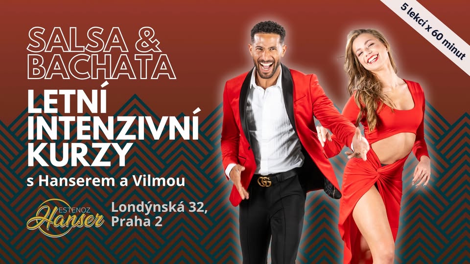 LETNÍ INTENZIVNÍ KURZY🕺 Salsa • Bachata