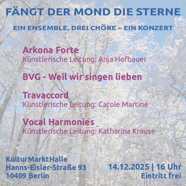 Fängt der Mond die Sterne - Chorkonzert
