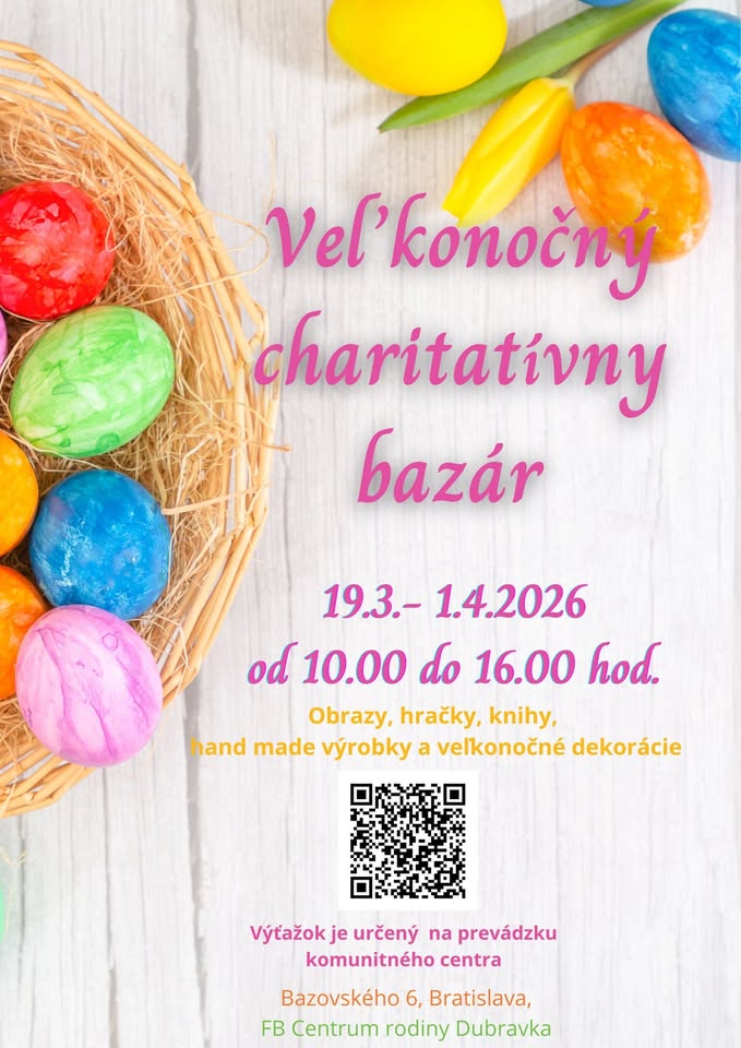 Veľkonočný charitatívny bazár