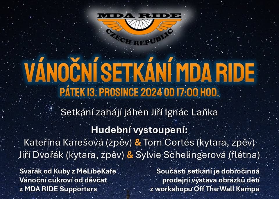 Vánoční setkání MDA RIDE