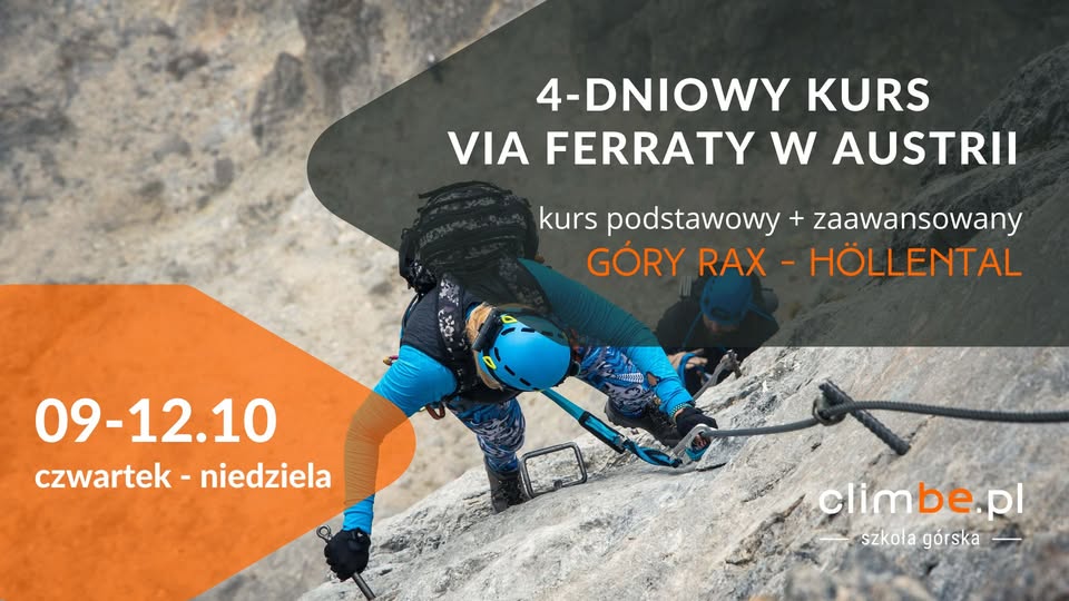 KURS VIA FERRATA - GÓRY RAX (AUSTRIA)