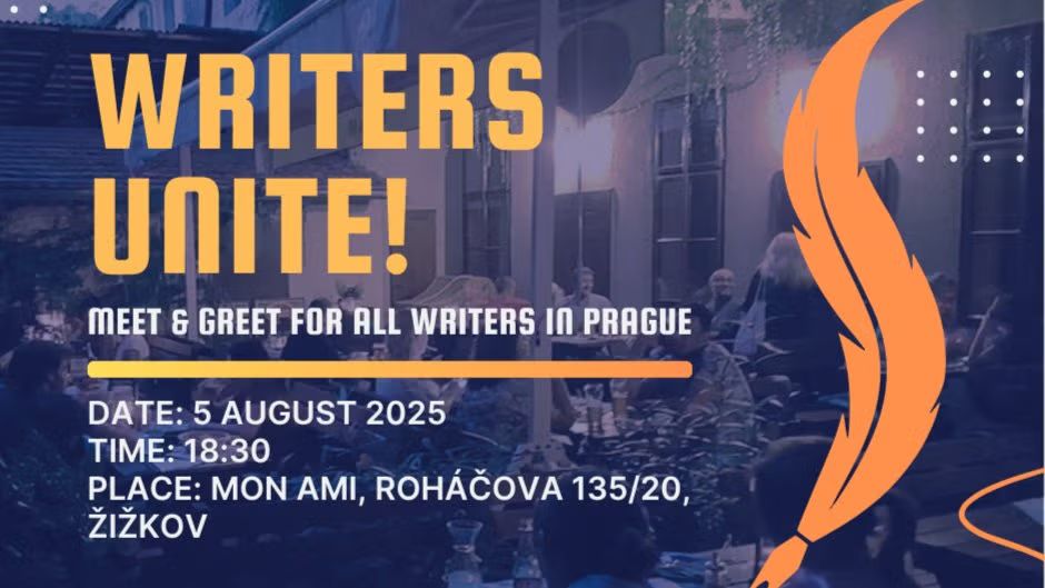 Writers Unite! Meet and greet for all writers in Prague