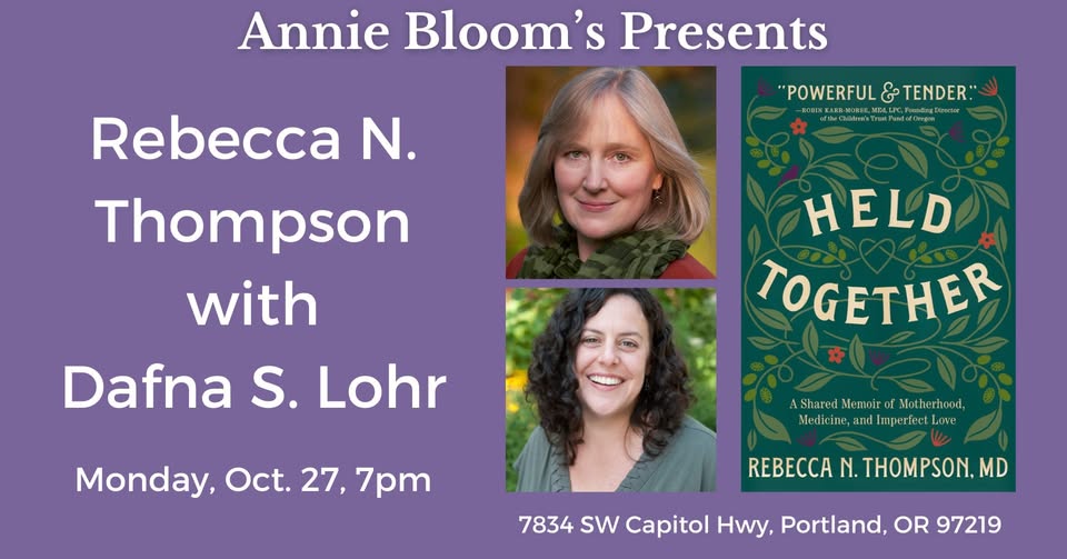 Reading: Rebecca N. Thompson with Dafna S. Lohr