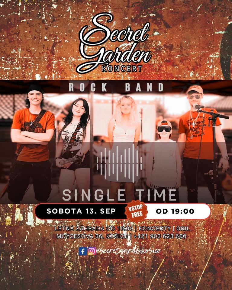 Koncert SINGLE TIME (Rock)