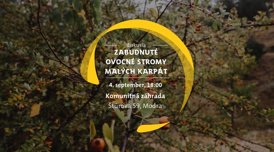 Zabudnuté ovocné stromy Malých Karpát
