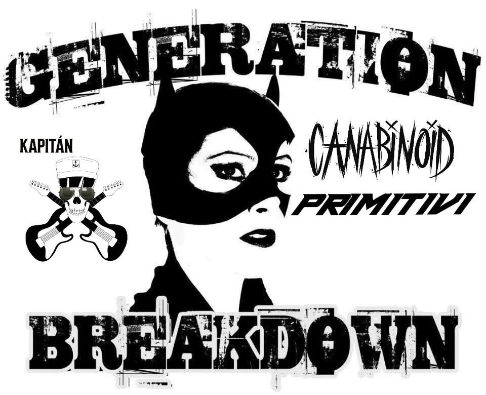 GENERATION BREAKDOWN *25th Anniversary Tour* + Canabinoid, Primitívi, Kapitán