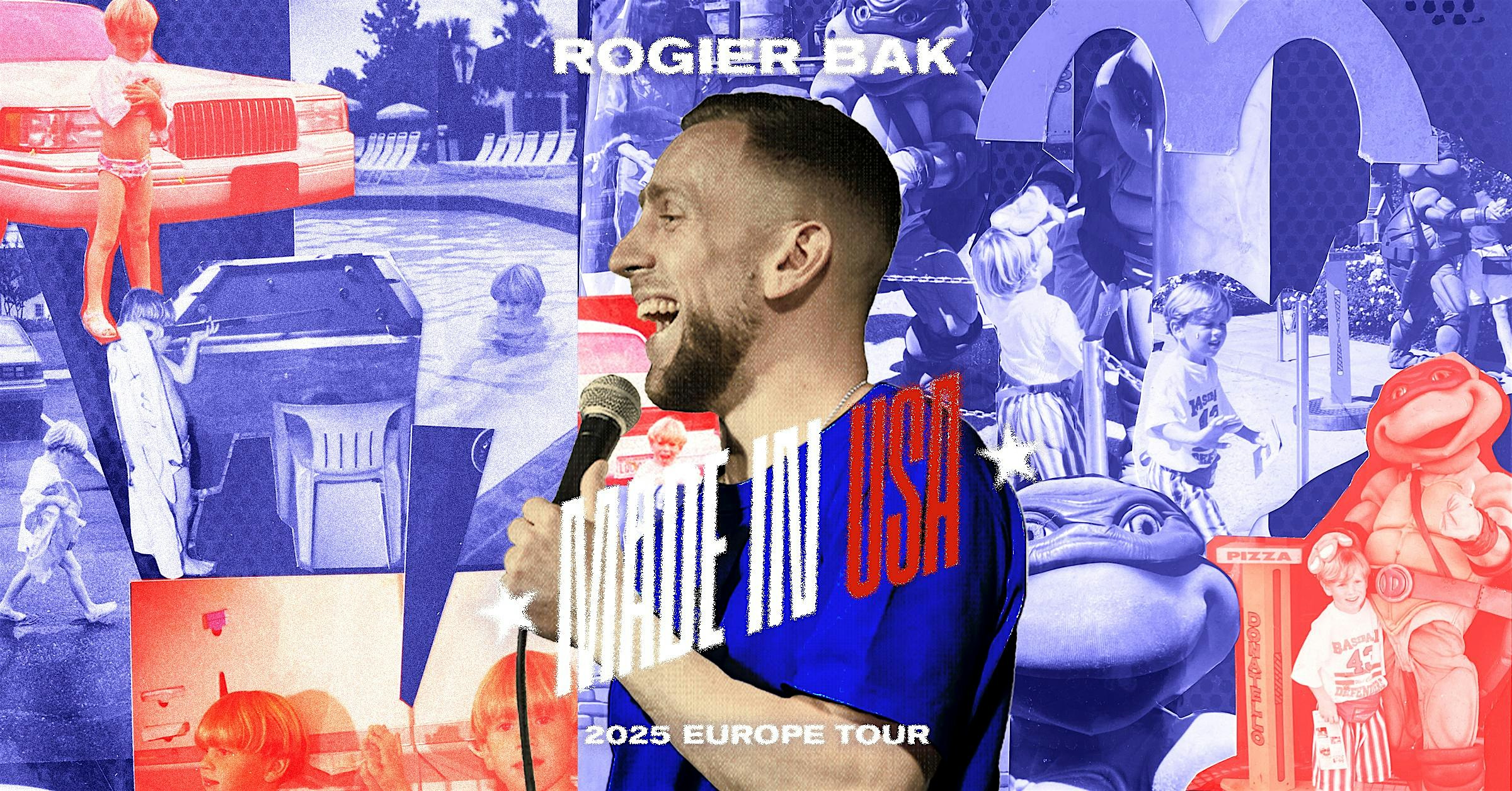Rogier Bak: Made in USA TOUR • English COMEDY in VIENNA